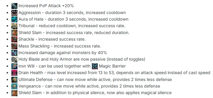 Class rebalance skill icons